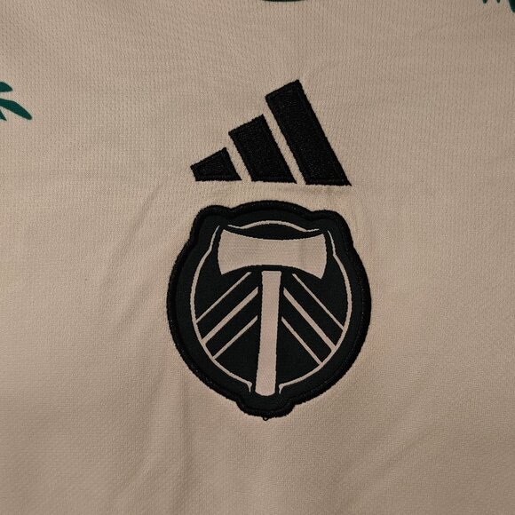 adidas Portland Timbers 2024/25 Away Jersey Men's Sizes S - XL NWT MLS Natural - Picture 5 of 16